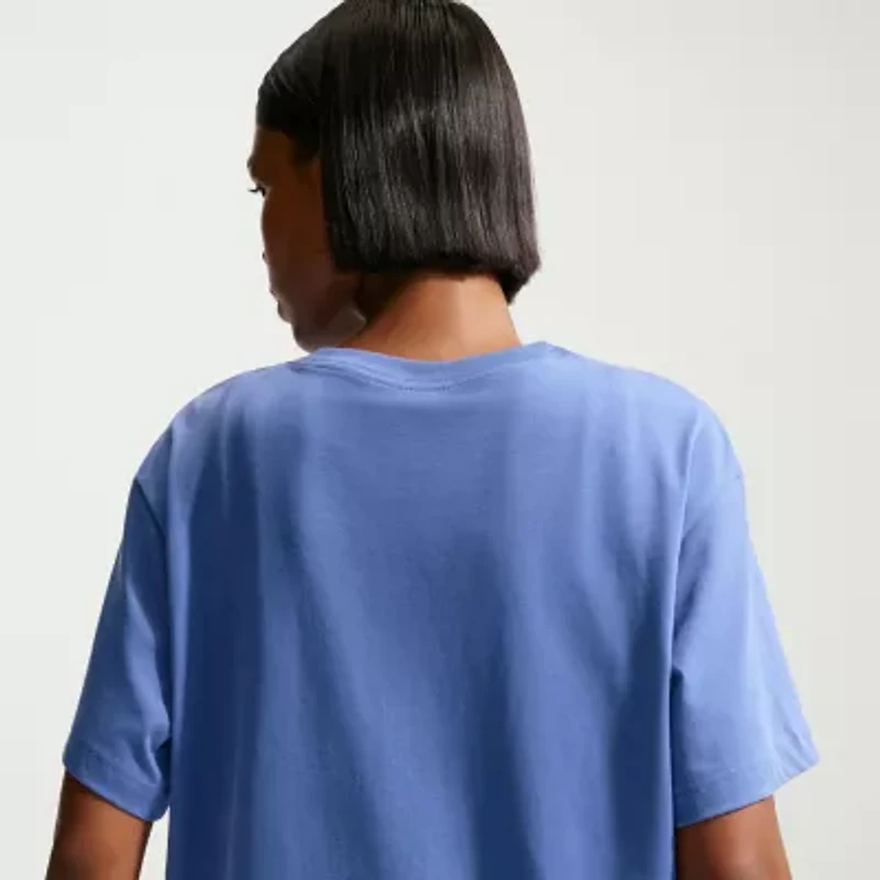 Nike Womens Crew Neck Short Sleeve Active T-Shirt