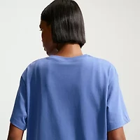 Nike Womens Crew Neck Short Sleeve Active T-Shirt