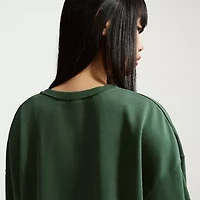 Nike Womens Crew Neck Long Sleeve Embroidered Sweatshirt