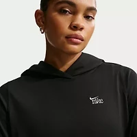 Nike Womens Long Sleeve Moisture Wicking Active Hoodie