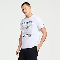 MESSI Collection Mens Round Neck Short Sleeve Regular Fit Graphic T-Shirt