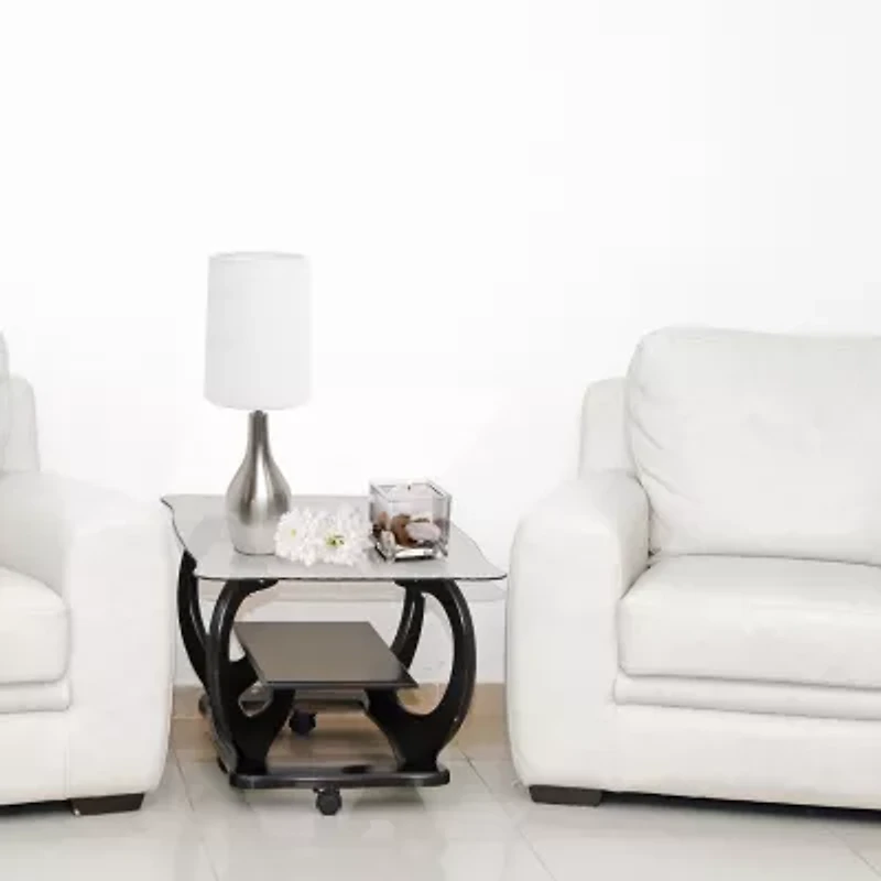 Simple Designs 1 Light Tear Drop Table Lamp