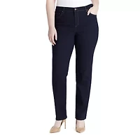 Gloria Vanderbilt Women's Plus Amanda Classic Straight Leg Jean