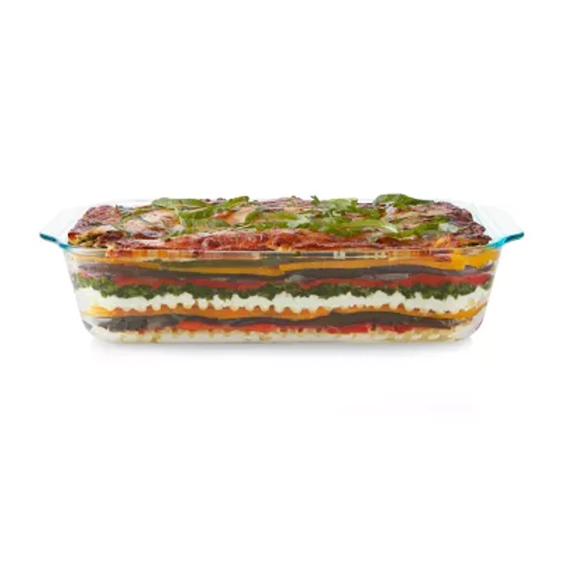 Pyrex Deep 9X13" Glass Deep Baking Dish with Lid