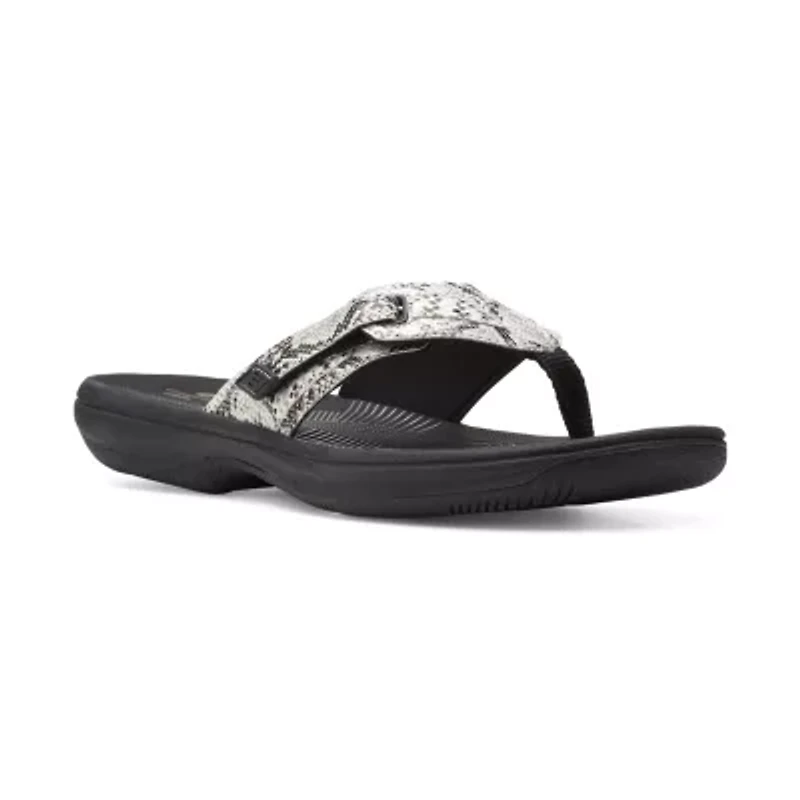 Clarks Cloudsteppers Womens Brinkley Jazz Flip-Flops