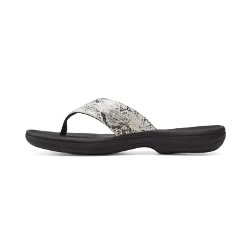 Clarks Cloudsteppers Womens Brinkley Jazz Flip-Flops