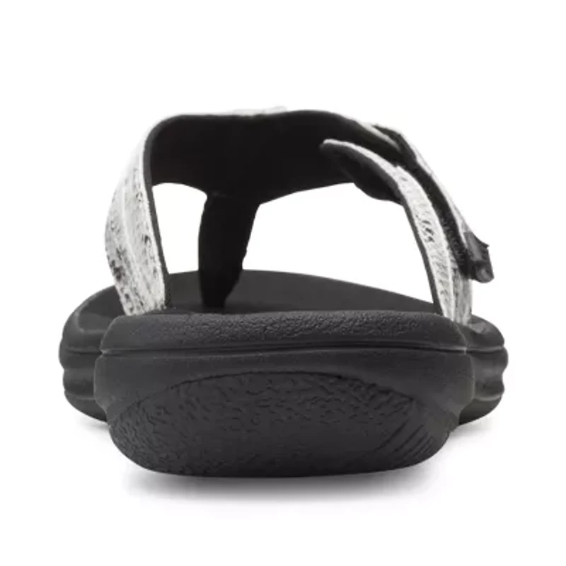 Clarks Cloudsteppers Womens Brinkley Jazz Flip-Flops