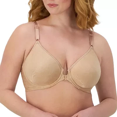 Bali Comfort Revolution® Front Close Shaping Full Coverage T-Shirt Underwire Bra 3p66