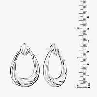 Womens Sterling Silver Drop Earrings