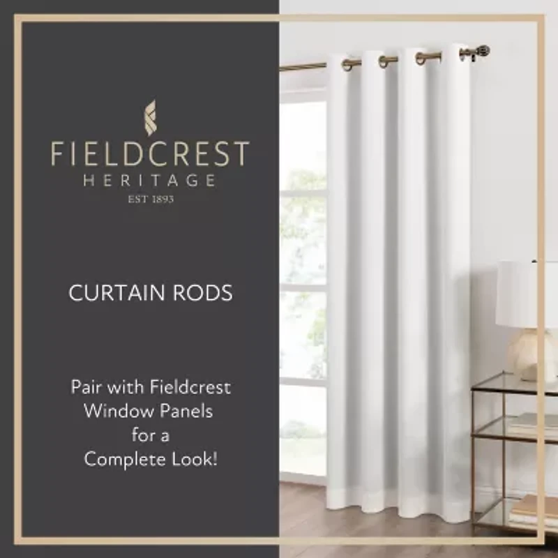 Fieldcrest Claremore 1 IN Adjustable Curtain Rod