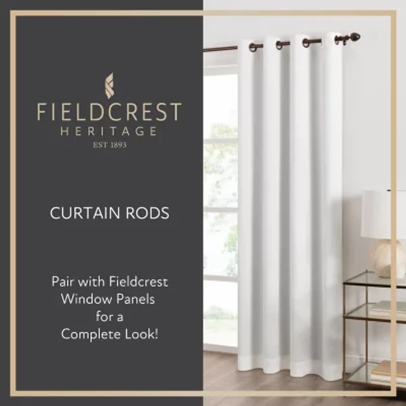 Fieldcrest Westbrook 1 IN Adjustable Curtain Rod