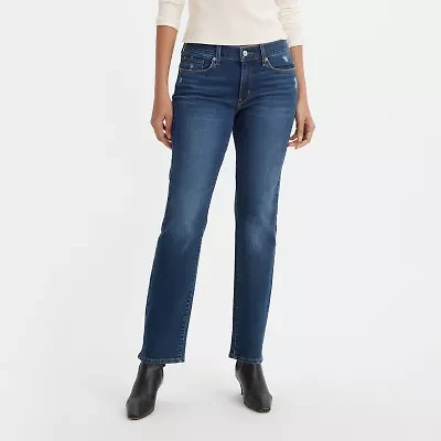 Levi's® Womens Mid Rise Classic Straight Jean
