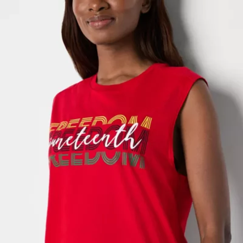 Hope & Wonder Juneteenth 'Freedom' Adult Sleeveless Tank Top