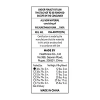 Bodipedic™ Home 3 Inch Gel Memory Foam Topper