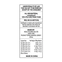 Bodipedic Home 3-Inch Lavender Infused Memory Foam Mattress Topper