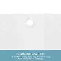 Kenney Lightweight Peva Shower Curtain Liner