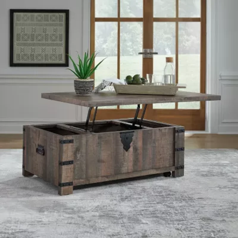 Signature Design By Ashley Hollum Lift-Top Coffee Table