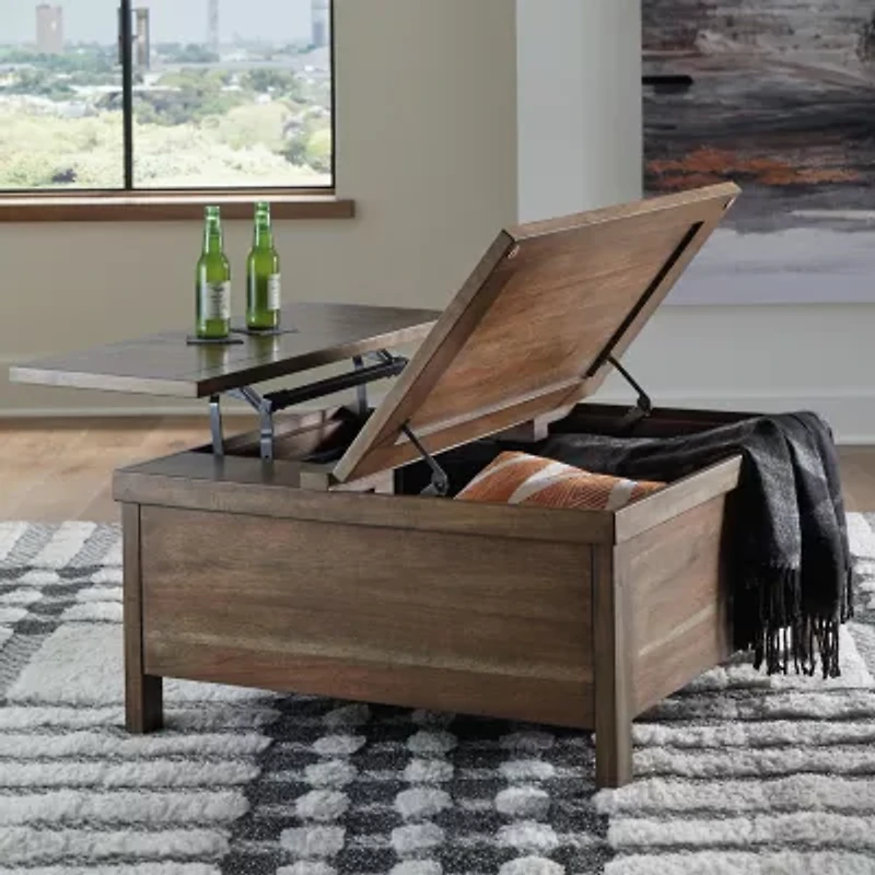 Signature Design By Ashley® Moriville Lift-Top Coffee Table