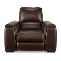 Signature Design By Ashley® Alessandro Dual Power Leather Recliner