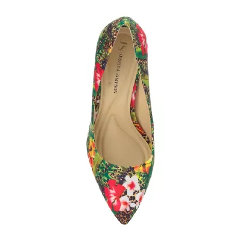 JS Jessica Simpson Apelhan Womens Pointed Closed Toe Stiletto Heel Pumps