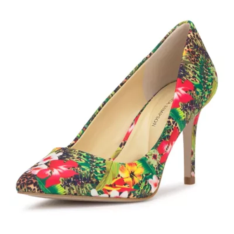 JS Jessica Simpson Apelhan Womens Pointed Closed Toe Stiletto Heel Pumps