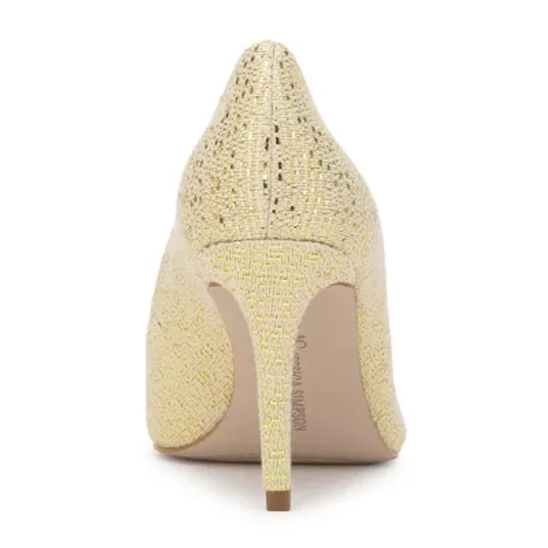 JS Jessica Simpson Apelhan Womens Pointed Closed Toe Stiletto Heel Pumps