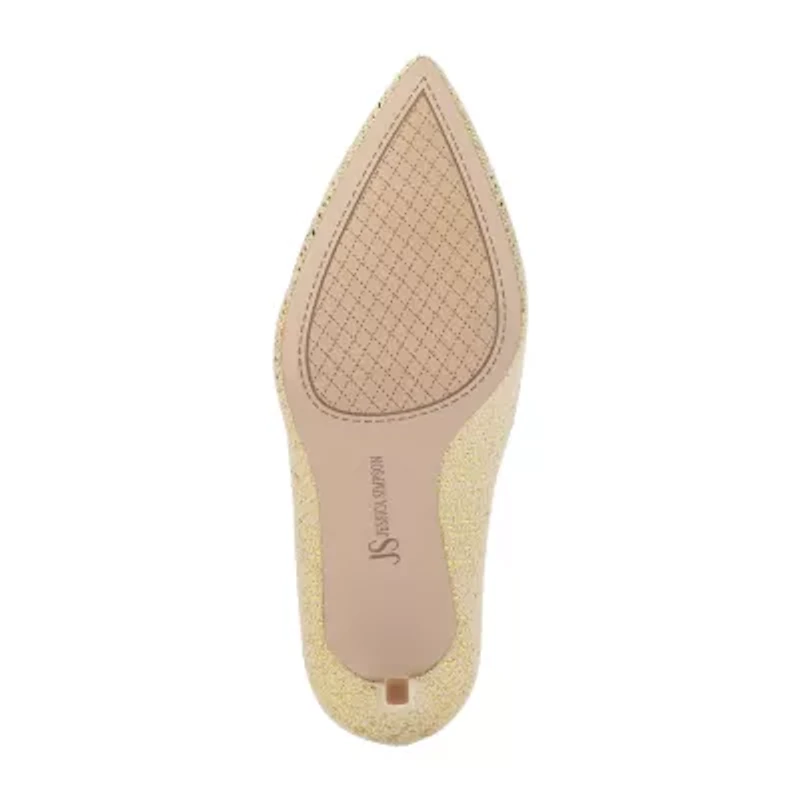 JS Jessica Simpson Apelhan Womens Pointed Closed Toe Stiletto Heel Pumps