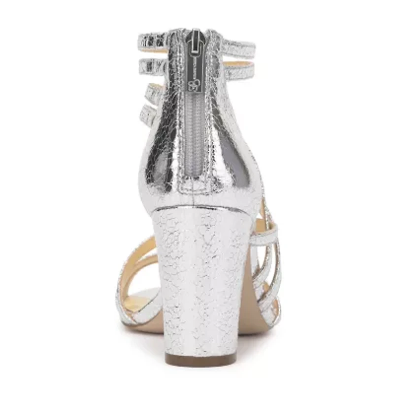 JS Jessica Simpson Womens Hirrine Heeled Sandals