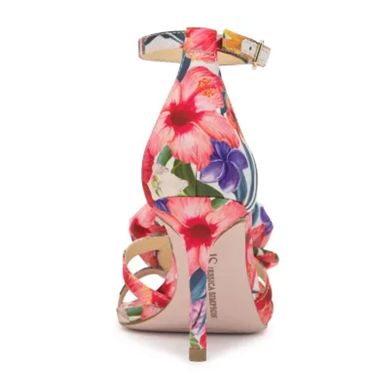 JS Jessica Simpson Womens Taiga Heeled Sandals