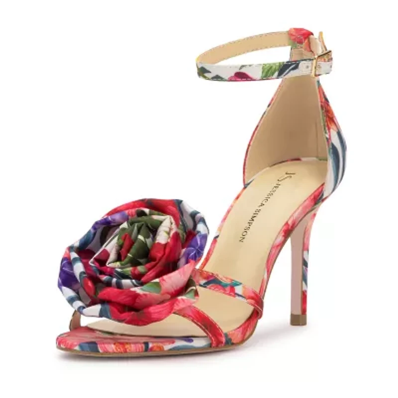 JS Jessica Simpson Womens Taiga Heeled Sandals