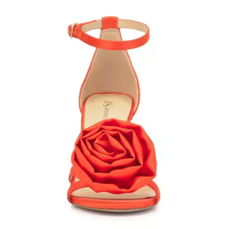 JS Jessica Simpson Womens Taiga Heeled Sandals