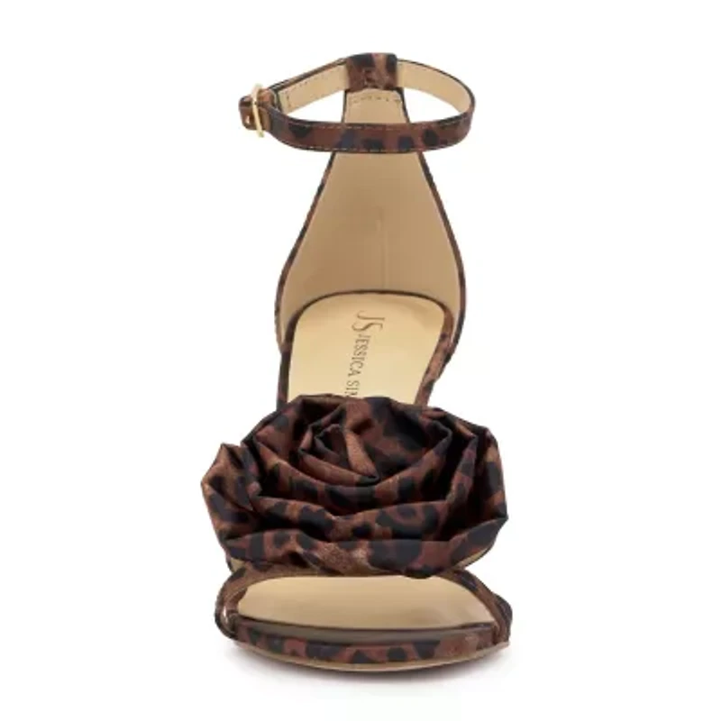 JS Jessica Simpson Womens Taiga Heeled Sandals