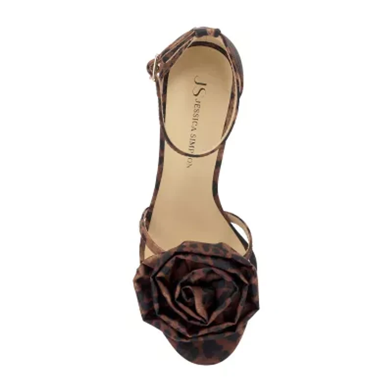 JS Jessica Simpson Womens Taiga Heeled Sandals