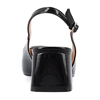 Journee Collection Everlee Womens Square Block Heel Pumps