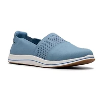 Clarks Cloudsteppers Breeze Vibe Womens Round Closed Toe Slip-On Shoe