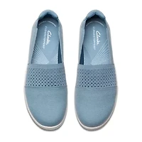 Clarks Cloudsteppers Breeze Vibe Womens Round Closed Toe Slip-On Shoe