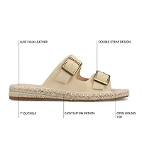 Journee Collection Womens Tresah Flat Sandals