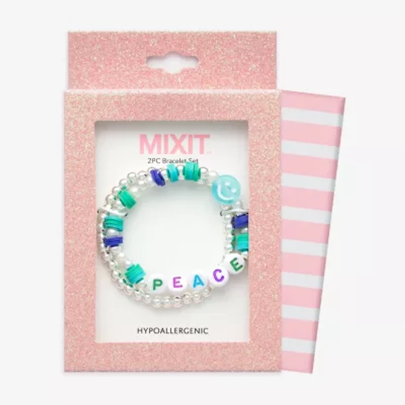 Mixit Girls 2-pc. Hypoallergenic Bracelet Set