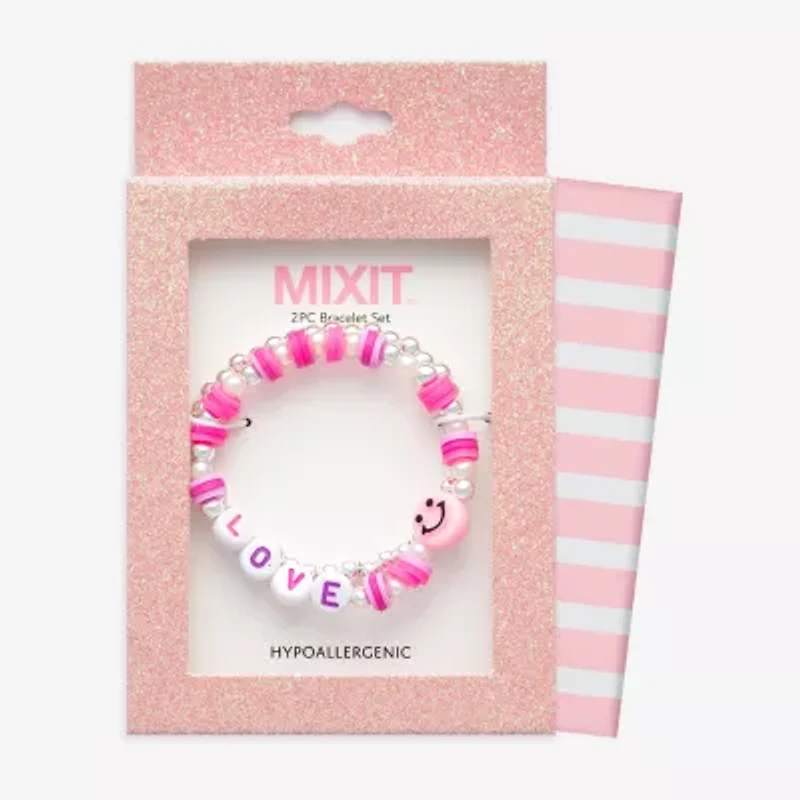 Mixit Girls 2-pc. Hypoallergenic Bracelet Set