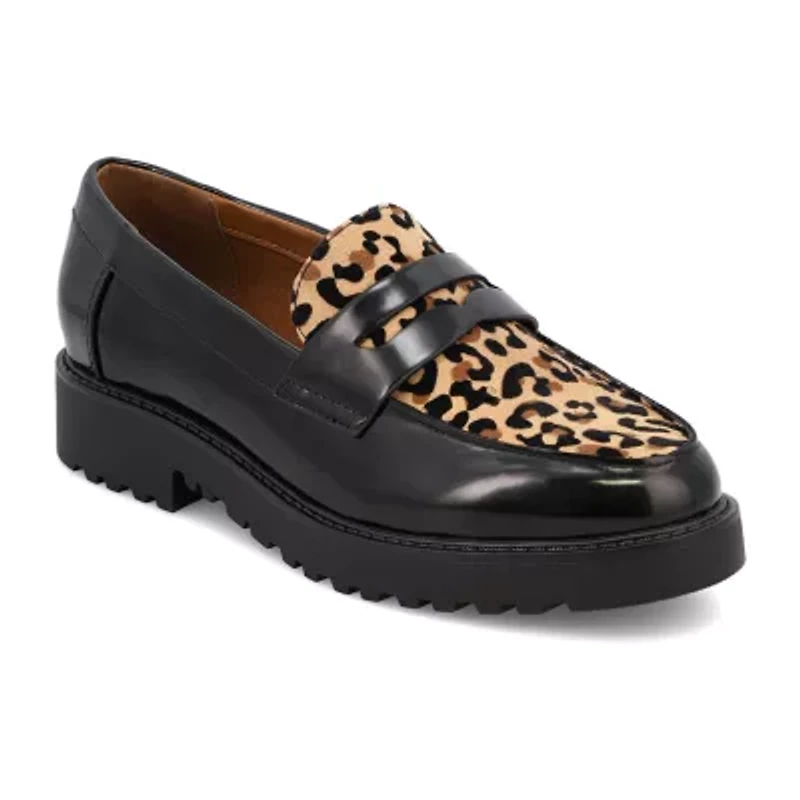 Mia Amore Hali Womens Moc Closed Toe Loafers
