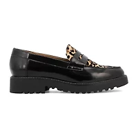 Mia Amore Hali Womens Moc Closed Toe Loafers