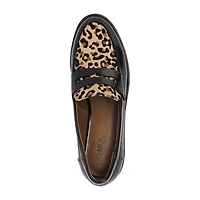 Mia Amore Hali Womens Moc Closed Toe Loafers