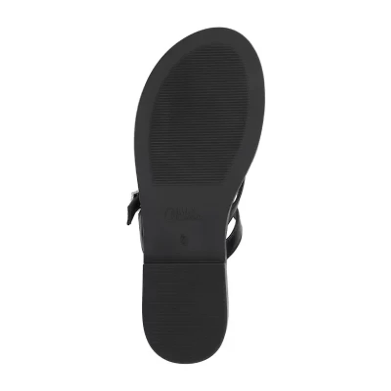 Mia Amore Womens Carrole Flat Sandals