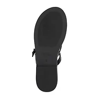 Mia Amore Womens Carrole Flat Sandals