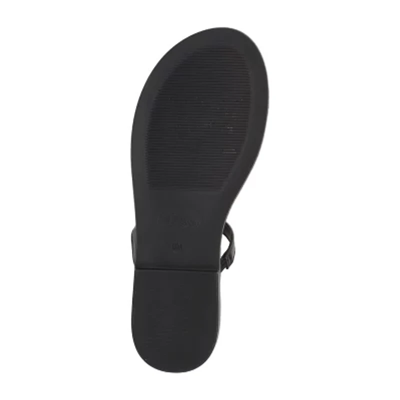 Mia Amore Womens Candance Flat Sandals