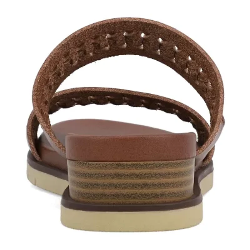 Mia Amore Womens Romaa Flat Sandals