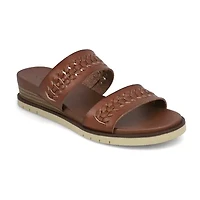 Mia Amore Womens Romaa Flat Sandals