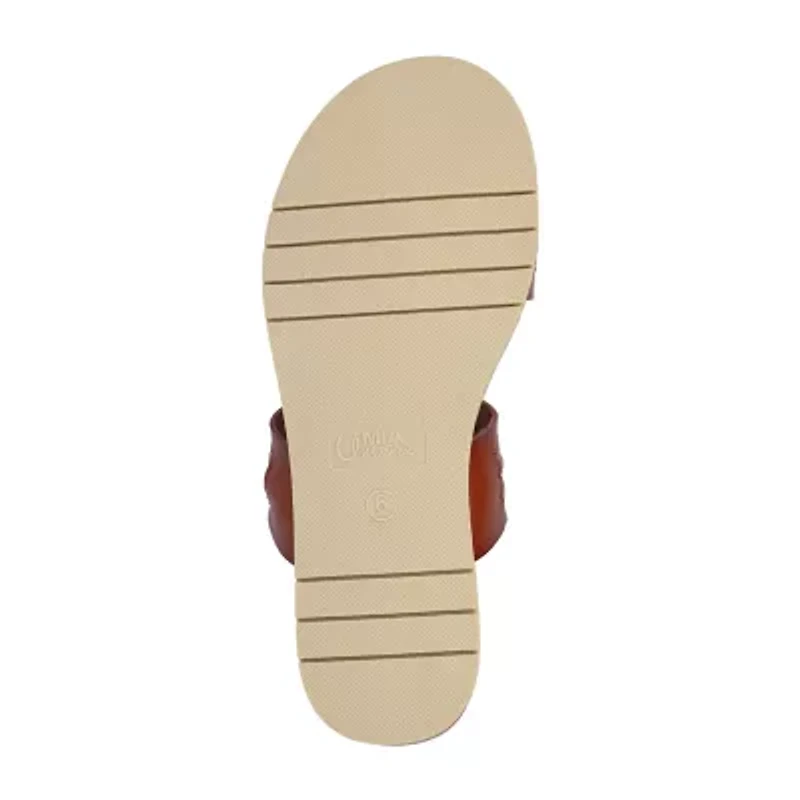 Mia Amore Womens Romaa Flat Sandals