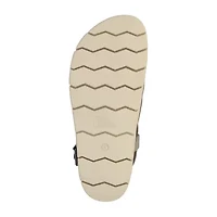 Mia Amore Cloudsteppers Womens Elain Adjustable Strap Flat Sandals