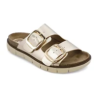 Mia Amore Womens Mylaa Flat Sandals